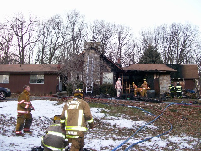 Baltimore County House Fire, 01-21-2008